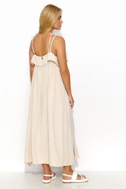 Sukienka Model M834 Light Beige - Makadamia - uniwersalny