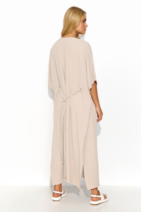 Sukienka Model M835 Light Beige - Makadamia - uniwersalny Sukienka Model M835 Light Beige - Makadamia - uniwersalny