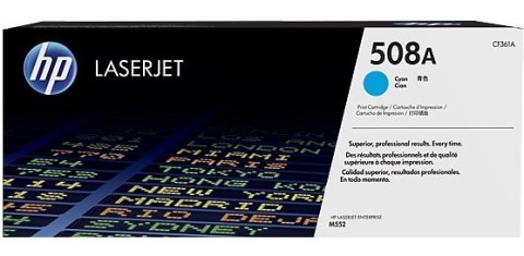 Toner HP 508A Błękitny CF361A CF361A Toner HP 508A Błękitny CF361A CF361A