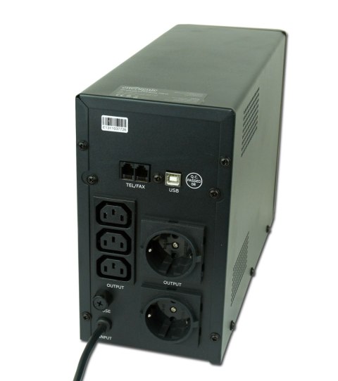 Zasilacz awaryjny GEMBIRD EG-UPS-034 1500VA Zasilacz awaryjny GEMBIRD EG-UPS-034 1500VA
