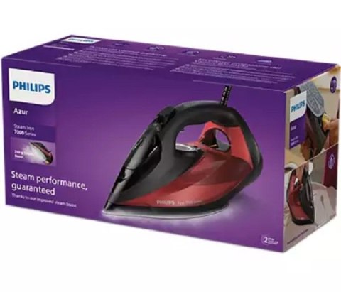 Żelazko parowe PHILIPS DST7022/40 7000 Series (2800W /Czerwono-czarny) Żelazko parowe PHILIPS DST7022/40 7000 Series (2800W /Czerwono-czarny)