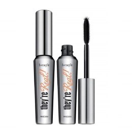 Benefit Lashes With Altitude Travel Set zestaw wydłużający tusz do rzęs Black 2x8.5g (P1)