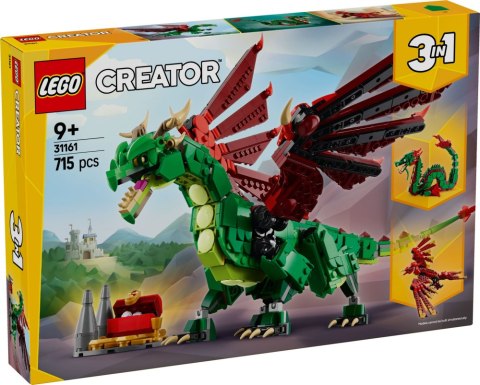 LEGO 31161 CREATOR 3w1 - Średniowieczny smok LEGO 31161 CREATOR 3w1 - Średniowieczny smok