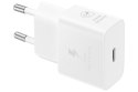 Ładowarka Samsung Power Adapter 25W USB-C Fast Charge 1m White Ładowarka Samsung Power Adapter 25W USB-C Fast Charge 1m White