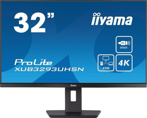 Monitor IIYAMA XUB3293UHSN-B5 (31.5" /IPS /60Hz /3840 x 2160 /Czarny) Monitor IIYAMA XUB3293UHSN-B5 (31.5" /IPS /60Hz /3840 x 2160 /Czarny)
