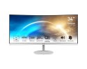 Monitor MSI 4719072978198 (34" /VA /100Hz /3440 x 1440 /Biały) Monitor MSI 4719072978198 (34" /VA /100Hz /3440 x 1440 /Biały)