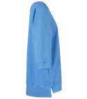 Dresowa sportowa bluza sukienka tunika bawełna ADRIANA (Niebieski) Dresowa sportowa bluza sukienka tunika bawełna ADRIANA (Niebieski)