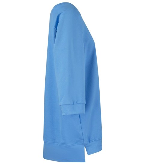 Dresowa sportowa bluza sukienka tunika bawełna ADRIANA (Niebieski) Dresowa sportowa bluza sukienka tunika bawełna ADRIANA (Niebieski)