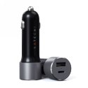Ładowarka samochodowa SATECHI 1x USB Typ A Czarno-szary ST-TCPDCCM Ładowarka samochodowa SATECHI 1x USB Typ A Czarno-szary ST-TCPDCCM