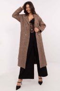 Płaszcz Damski Model LK-PL-509835.18P Brown - Lakerta - L/XL Płaszcz Damski Model LK-PL-509835.18P Brown - Lakerta - L/XL