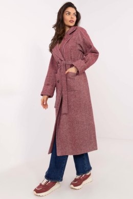 Płaszcz Damski Model LK-PL-509835.19 Bordo - Lakerta - S/M