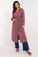 Płaszcz Damski Model LK-PL-509835.19 Bordo - Lakerta - S/M Płaszcz Damski Model LK-PL-509835.19 Bordo - Lakerta - S/M