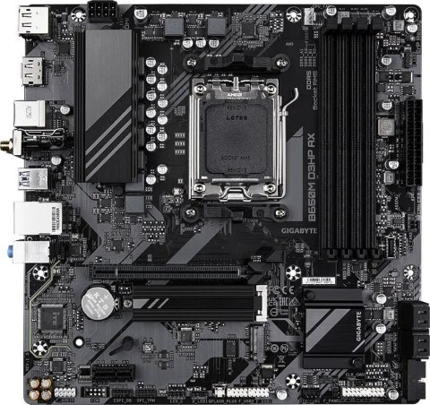 Płyta główna GIGABYTE B650M D3HP AX (Socket AM5 /micro ATX) Płyta główna GIGABYTE B650M D3HP AX (Socket AM5 /micro ATX)