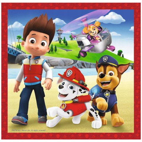Puzzle 3W1 3+ Psi Patrol Wesołe pieski Paw Patrol Trefl 34867 Puzzle 3W1 3+ Psi Patrol Wesołe pieski Paw Patrol Trefl 34867