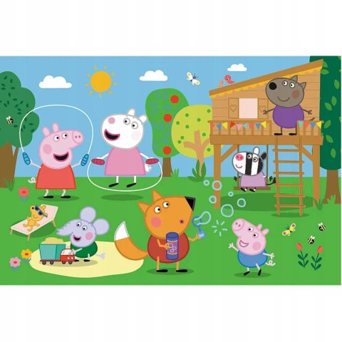 Puzzle Świnka Peppa 24 elementy 24 Maxi Zabawy na polanie Trefl 14342 Puzzle Świnka Peppa 24 elementy 24 Maxi Zabawy na polanie Trefl 14342