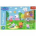 Puzzle Świnka Peppa 24 elementy 24 Maxi Zabawy na polanie Trefl 14342 Puzzle Świnka Peppa 24 elementy 24 Maxi Zabawy na polanie Trefl 14342
