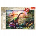 Puzzle dinozaury 100 elementów Świat dinozaurów Trefl 16277 Puzzle dinozaury 100 elementów Świat dinozaurów Trefl 16277