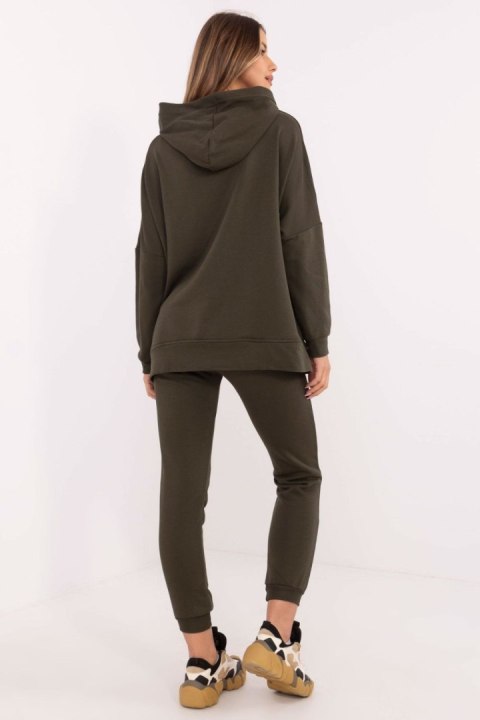 Spodnie Komplet Model EM-KMPL-861.48 Khaki - Factory Price - uniwersalny Spodnie Komplet Model EM-KMPL-861.48 Khaki - Factory Price - uniwersalny