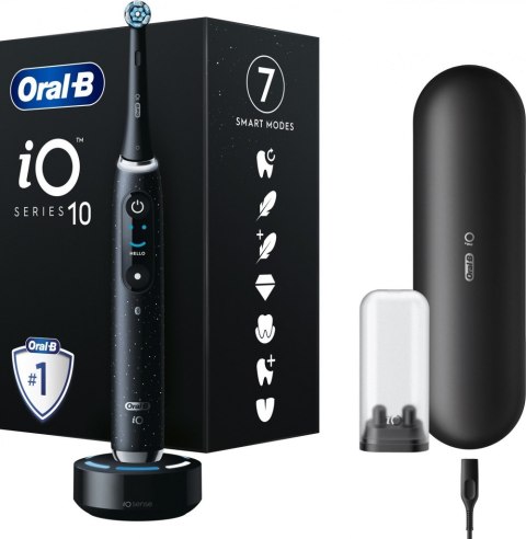 Szczoteczka magnetyczna ORAL-B iO Series 10 Black Onyx Luxe Czarny (812068) Szczoteczka magnetyczna ORAL-B iO Series 10 Black Onyx Luxe Czarny (812068)