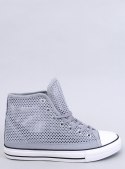 Ażurowe trampki za kostkę MOUSSE GREY - 39 Ażurowe trampki za kostkę MOUSSE GREY - 39