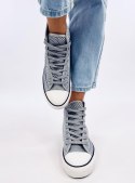 Ażurowe trampki za kostkę MOUSSE GREY - 39 Ażurowe trampki za kostkę MOUSSE GREY - 39