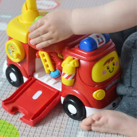 Autka Tut Tut Wóz strażacki interaktywny edukacyjny 60810 VTech baby Trefl Autka Tut Tut Wóz strażacki interaktywny edukacyjny 60810 VTech baby Trefl