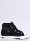 Ażurowe trampki za kostkę MOUSSE BLACK - 36 Ażurowe trampki za kostkę MOUSSE BLACK - 36