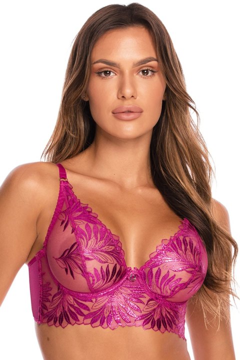 Biustonosz Soft Biustonosz Półgorset Model V-10271 Fuksja - Axami - 70B