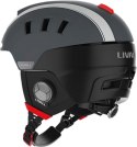 Kask narciarski Bluetooth 54-58cm Intercom/SOS szary Kask narciarski Bluetooth 54-58cm Intercom/SOS szary