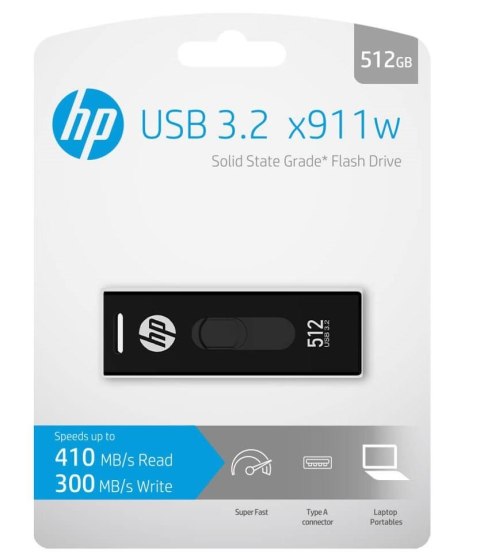 Pendrive HP Flash Drive x911w (512 GB /Czarny ) Pendrive HP Flash Drive x911w (512 GB /Czarny )
