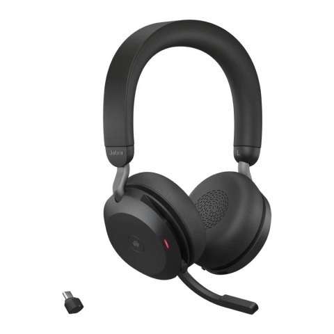 Słuchawki bezprzewodowe JABRA Evolve2 75 Link380c MS Stereo (Czarny) Słuchawki bezprzewodowe JABRA Evolve2 75 Link380c MS Stereo (Czarny)