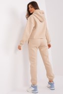 Spodnie Komplet Model EM-KMPL-720.01 Beige - Ex Moda - uniwersalny Spodnie Komplet Model EM-KMPL-720.01 Beige - Ex Moda - uniwersalny