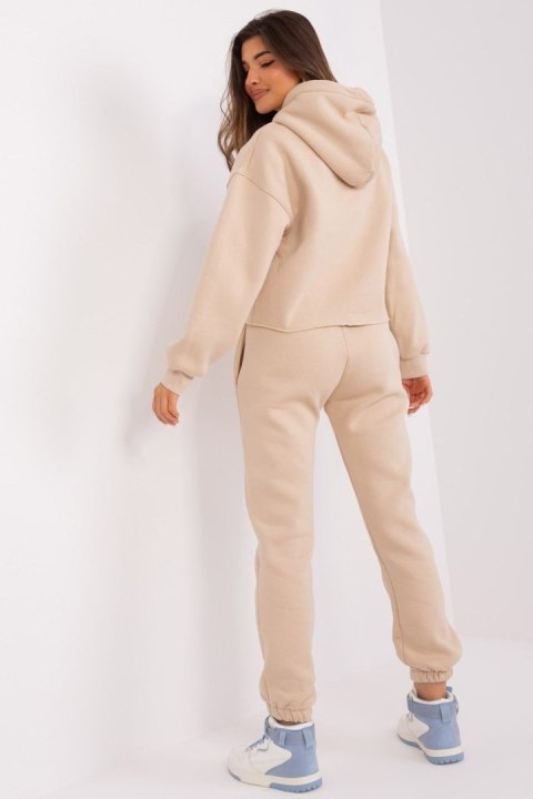 Spodnie Komplet Model EM-KMPL-720.01 Beige - Ex Moda - uniwersalny Spodnie Komplet Model EM-KMPL-720.01 Beige - Ex Moda - uniwersalny