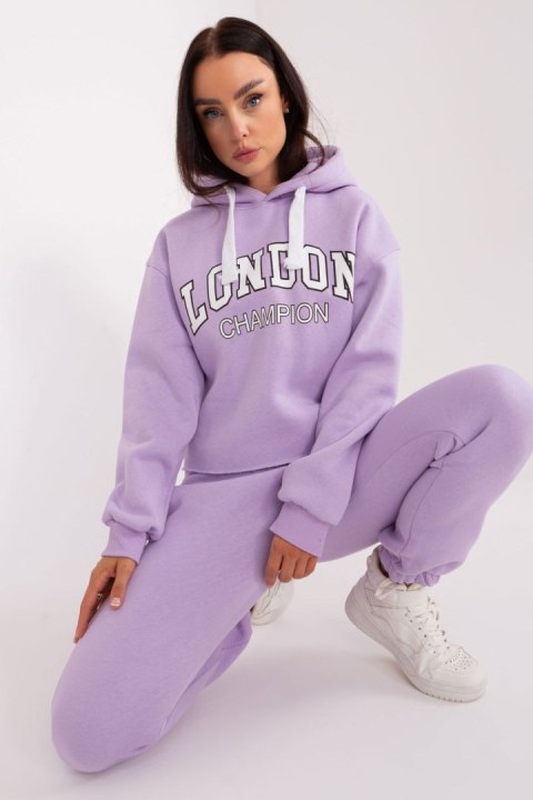 Spodnie Komplet Model EM-KMPL-720.01 Light Violet - Ex Moda - uniwersalny Spodnie Komplet Model EM-KMPL-720.01 Light Violet - Ex Moda - uniwersalny