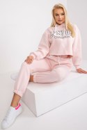 Spodnie Komplet Model EM-KMPL-720.01 White/Pink - Ex Moda - uniwersalny Spodnie Komplet Model EM-KMPL-720.01 White/Pink - Ex Moda - uniwersalny
