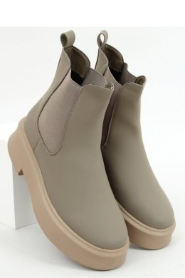 Sztyblety na grubej podeszwie khaki NS222P GREEN - Inello - 39
