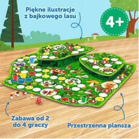 Gra planszowa rodzinna Grzybobranie Rodzina Treflików Trefl 02035 Gra planszowa rodzinna Grzybobranie Rodzina Treflików Trefl 02035