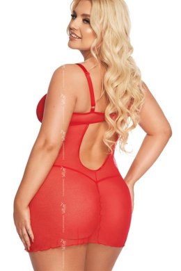 Komplet Model Aldona Red - SoftLine Collection - XL