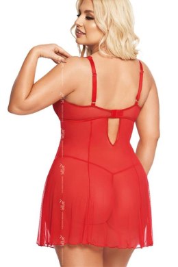 Komplet Model Berta Red - SoftLine Collection - XXL