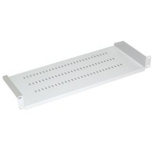 Netrack półka 19'' 1U/150mm, popiel Netrack półka 19'' 1U/150mm, popiel
