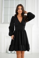 Sukienka Model 322-06 Black - Bicotone - 34 Sukienka Model 322-06 Black - Bicotone - 34