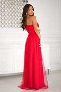 Sukienka Model 323-02 Red - Bicotone - 34 Sukienka Model 323-02 Red - Bicotone - 34