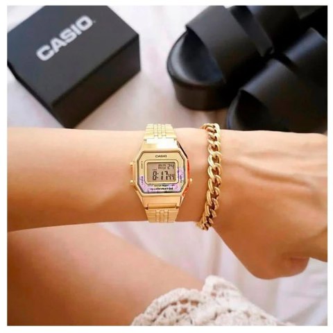 ZEGAREK DAMSKI CASIO LA680WGA-4C (zd631d) + BOX