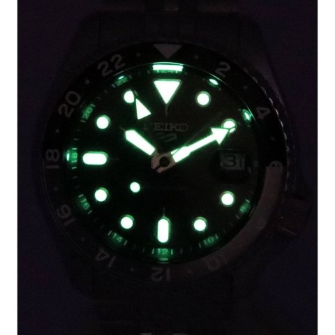 ZEGAREK MĘSKI SEIKO 5 SPORTS SSK001K1 GMT AUTOMAT WR100 + BOX ZEGAREK MĘSKI SEIKO 5 SPORTS SSK001K1 GMT AUTOMAT WR100 + BOX