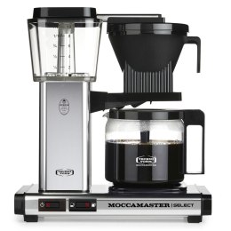 Ekspres przelewowy MOCCAMASTER KBG 741 Select Polished Silver Srebrno-czarny