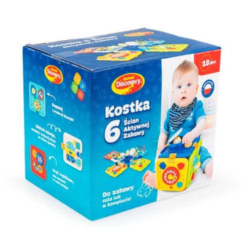 Kostka 6 ścian aktywnej zabawy DUMEL Kostka 6 ścian aktywnej zabawy DUMEL
