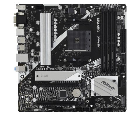 Płyta główna ASROCK A520M PRO4 (Socket AM4 /micro ATX) Płyta główna ASROCK A520M PRO4 (Socket AM4 /micro ATX)