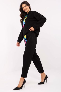 Spodnie Komplet Model DHJ-KMPL-20335.44 Black - Italy Moda - uniwersalny
