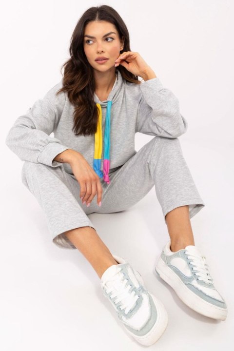 Spodnie Komplet Model DHJ-KMPL-20335.44 Grey - Italy Moda - uniwersalny Spodnie Komplet Model DHJ-KMPL-20335.44 Grey - Italy Moda - uniwersalny
