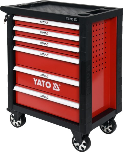 Wózek narzędziowy Yato 6 szuflad z wyposażeniem YT-55300 Wózek narzędziowy Yato 6 szuflad z wyposażeniem YT-55300